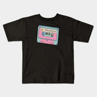 Vintage Cassette Tape Bodine Kids T-Shirt